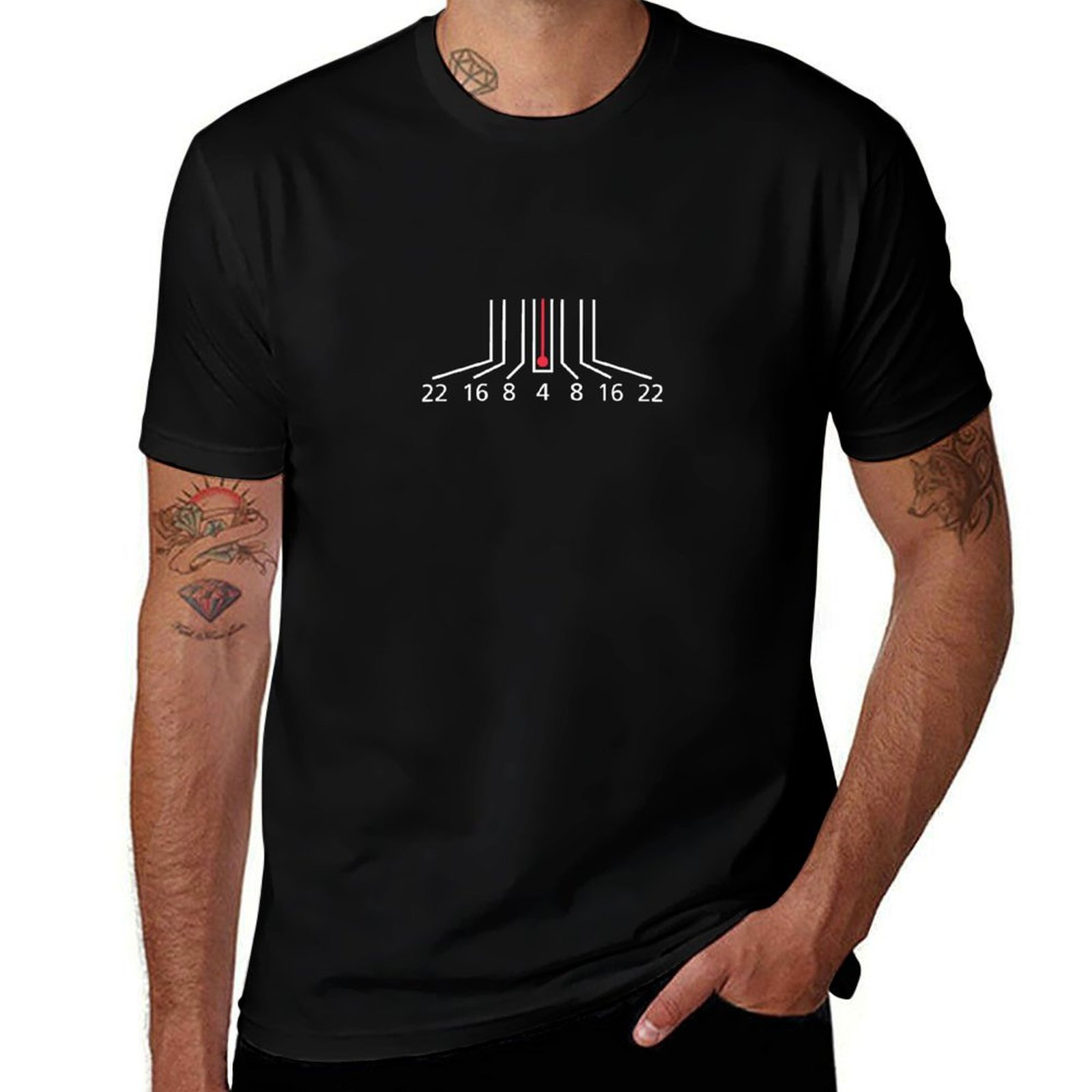 Photography Depth Of Field - Depth of Field Photography T-Shirt Simple