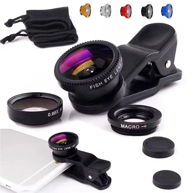 Photography Kit Xiaomi 15T Pro - 3 In 1 Phone Fish Eye