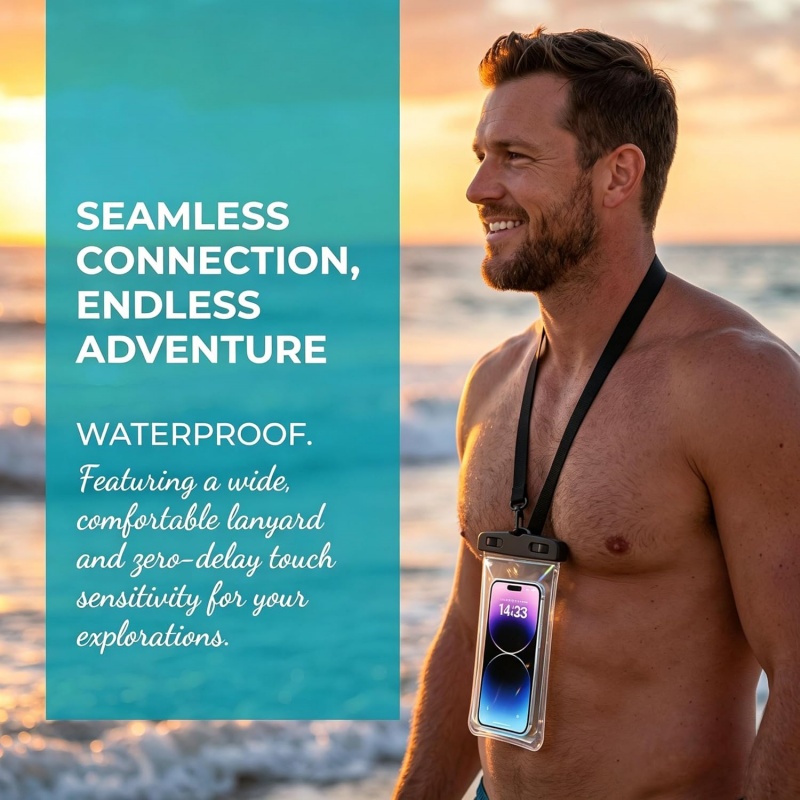 IPX8 Floatable Waterproof Phon - Uni Photography recension och pris