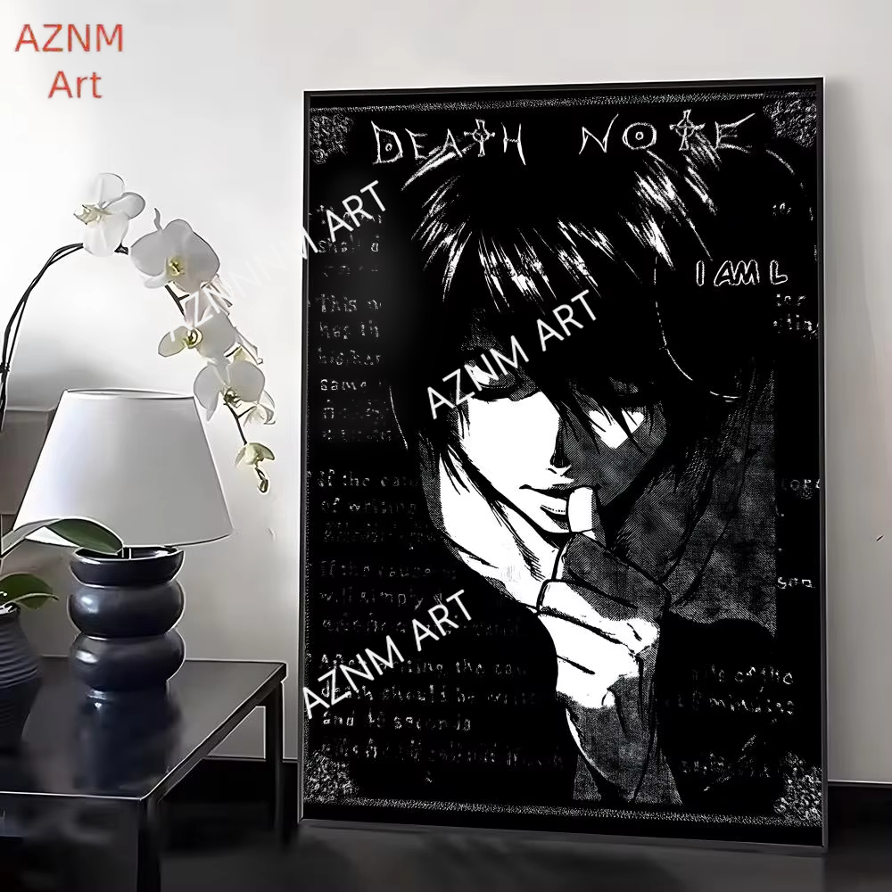 Death note Cool comics Paintin - Photography Poster recension och pris
