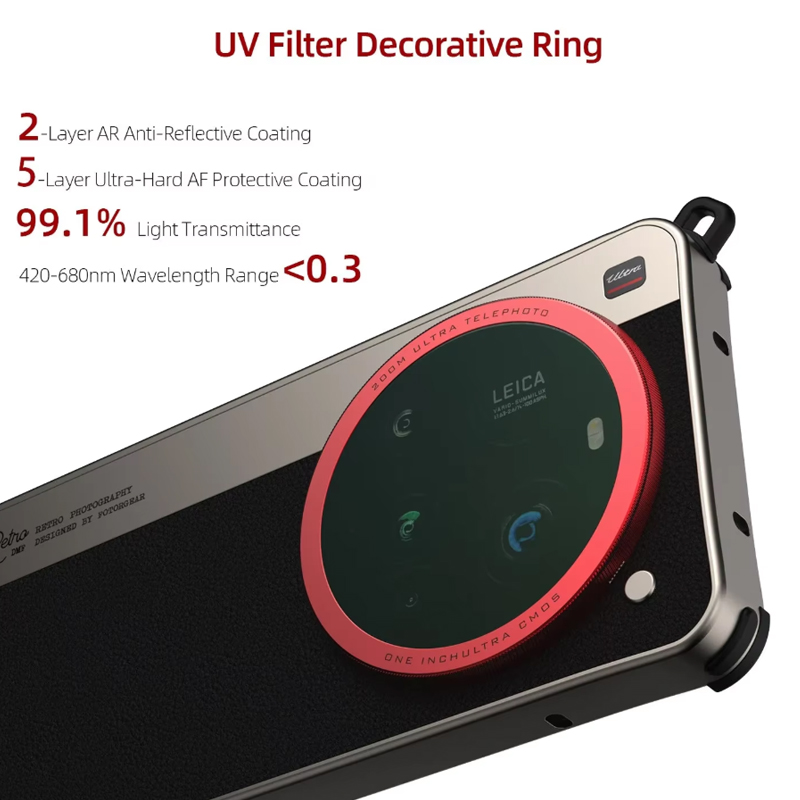 Fotorgear-Retro Classic Phone  - Photography Kit Xiaomi 15 Ultra recension och pris