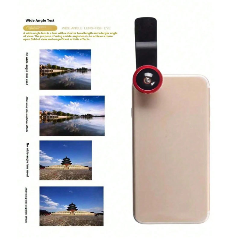 1PC Interesting 3‑In‑1 Mobile  - Photography Interest recension och pris