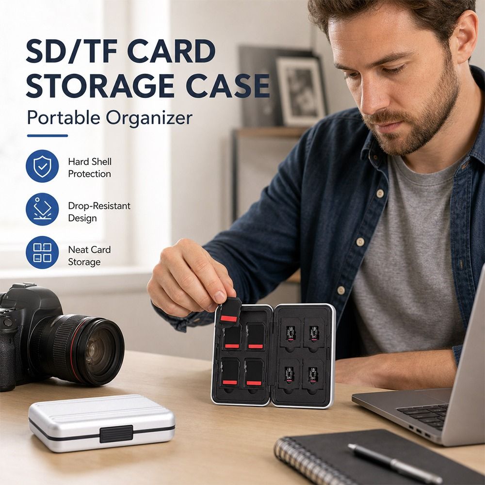 16 Slot Memory Card Case Dual  - Memory Card Case recension och pris
