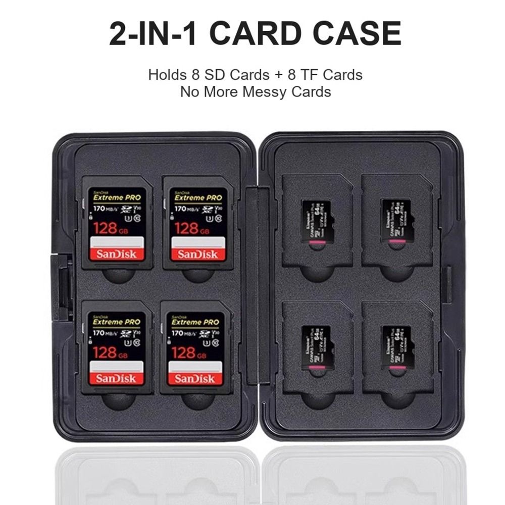 16 Slot Memory Card Case Dual  - Memory Card Case recension och pris