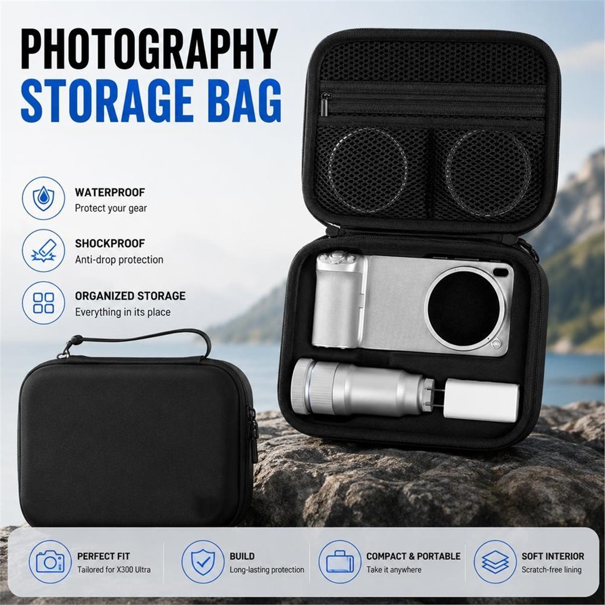 ABIU Storage Case for Vivo X30 - Photography Kit X300 recension och pris
