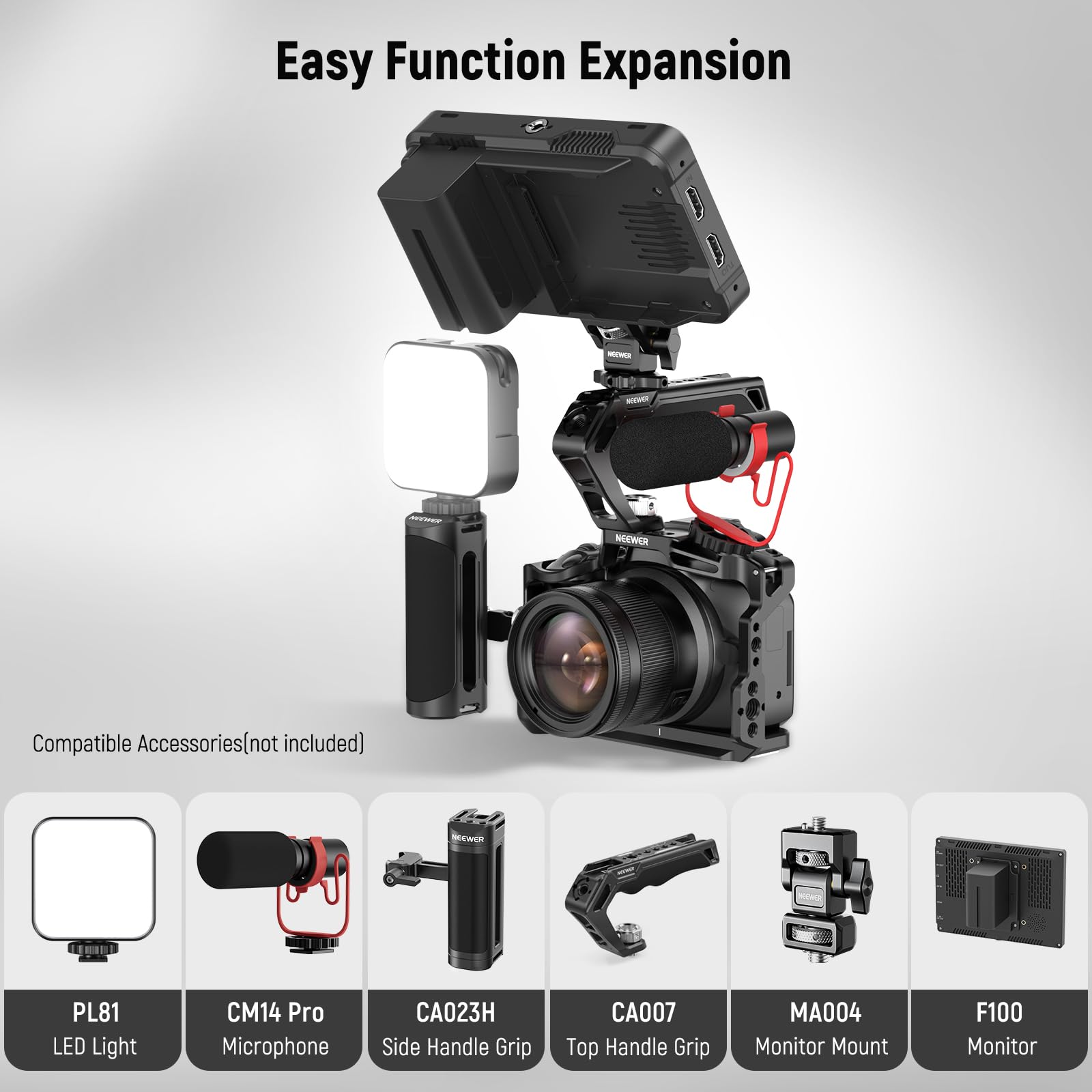 NEEWER R50 Camera Cage Compati - Photography Zone System recension och pris
