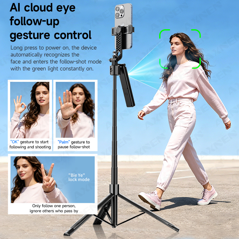 AI Tracking Gimbal Selfie Stic - Photography Basics recension och pris
