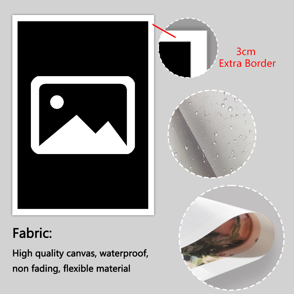 1 Pc Customized Photos on Canv - Photography Poster recension och pris