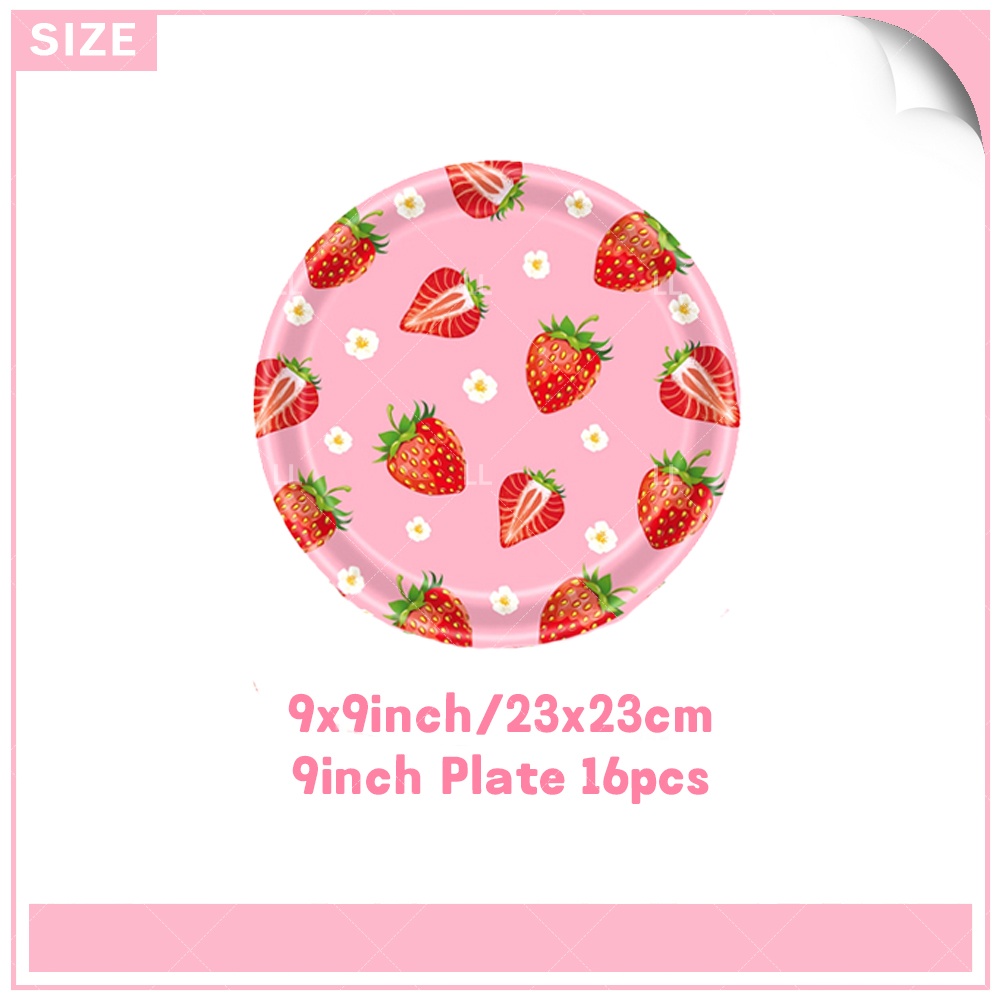 Strawberry Background Birthday - Photography Cheat Sheet recension och pris