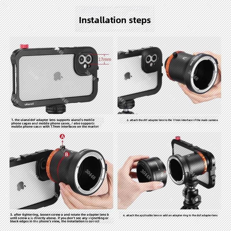 DOF Professional Phone DSLR Ad - Photography Depth Of Field recension och pris