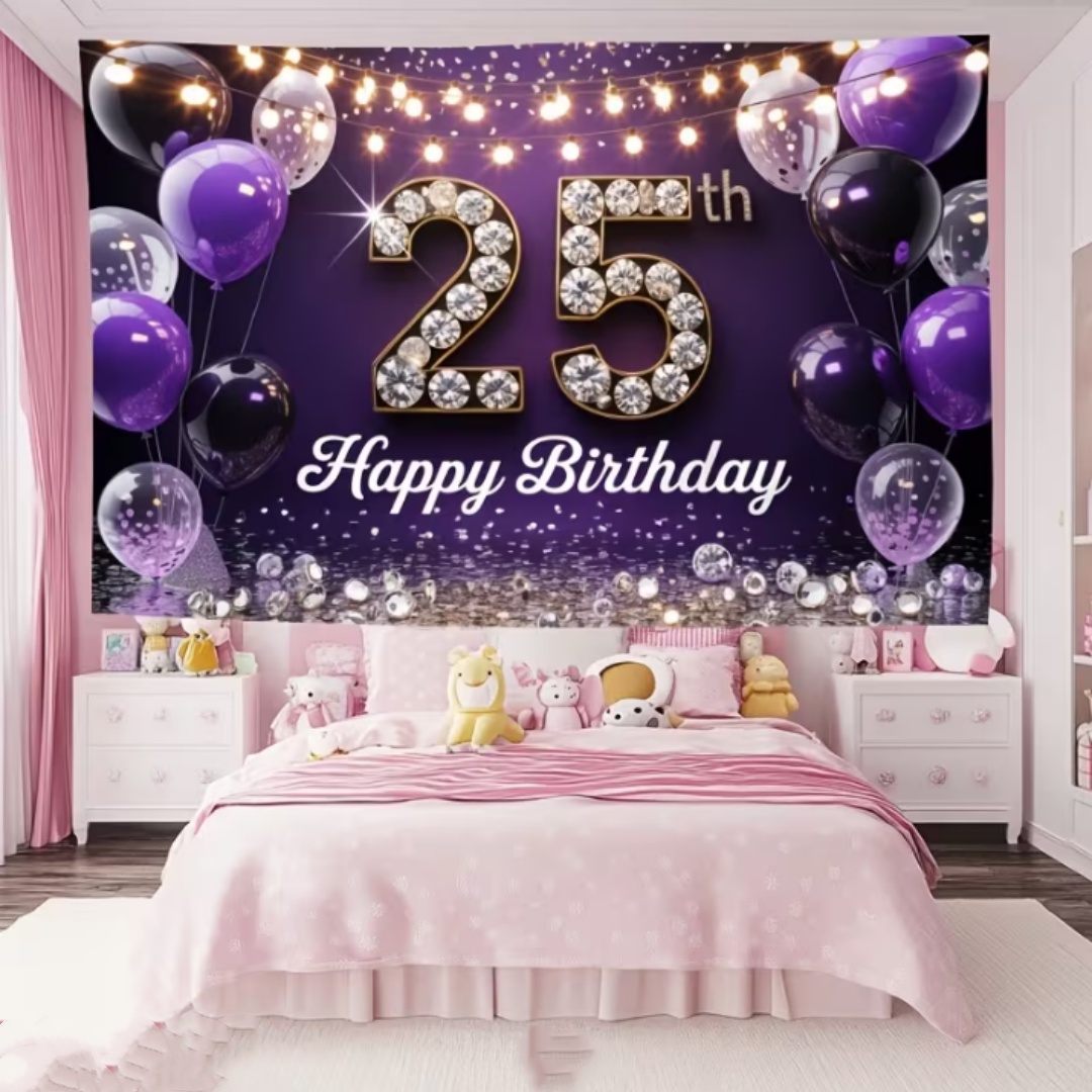 25th Happy Birthday Party Deco - Photography Cheat Sheet recension och pris