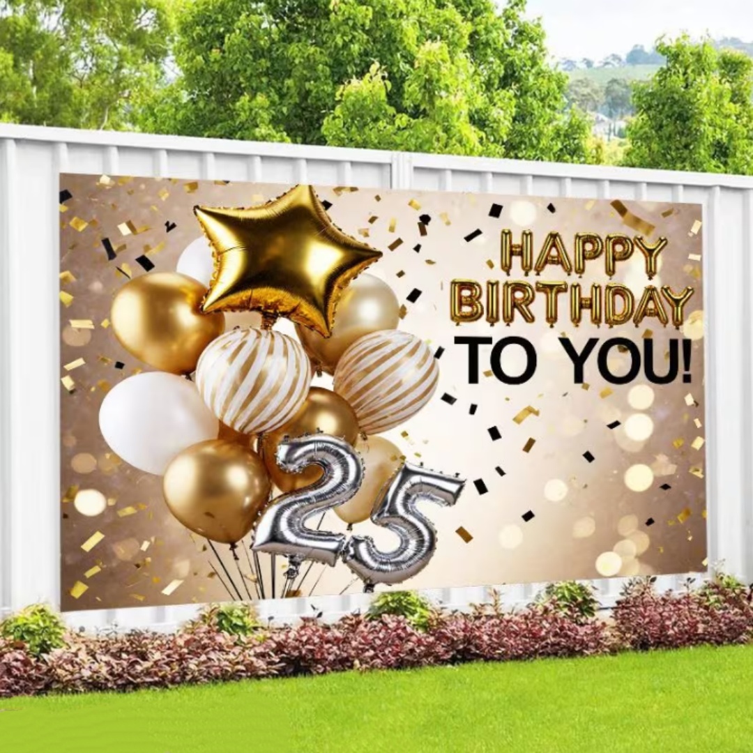 25th Happy Birthday Party Deco - Photography Cheat Sheet recension och pris