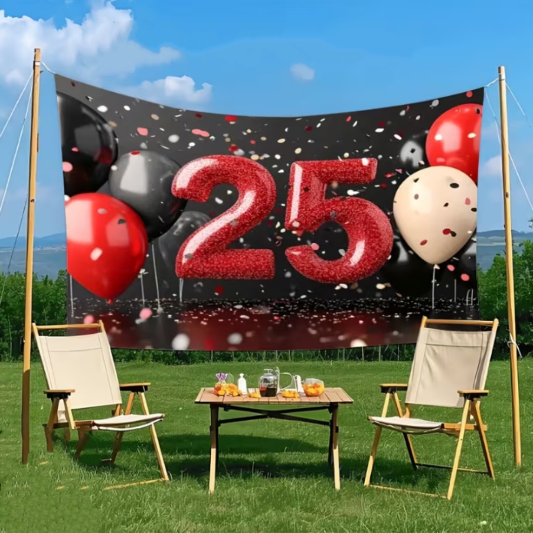 25th Happy Birthday Party Deco - Photography Cheat Sheet recension och pris