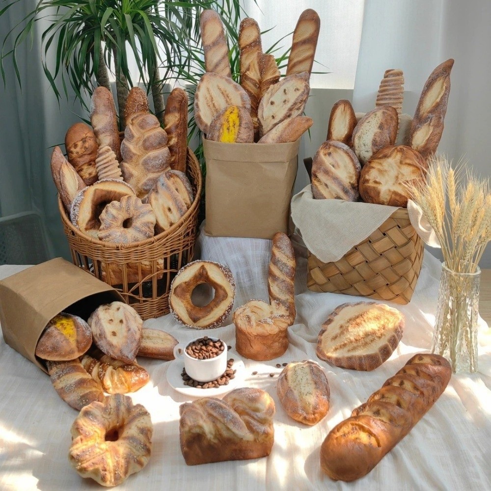 Durable Soft PU Faux Bread Non - Photography Interest recension och pris
