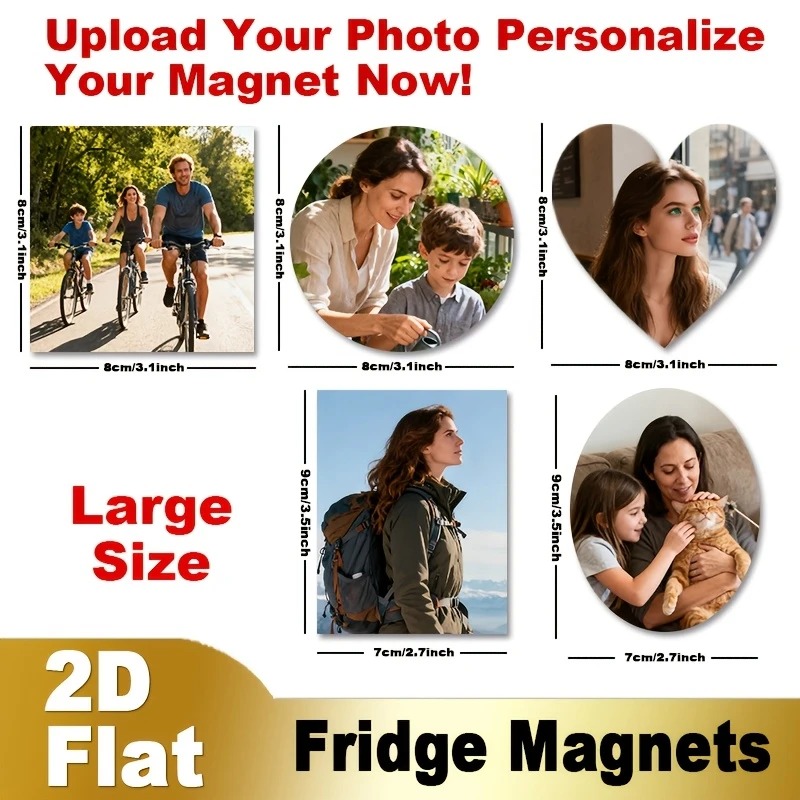 Custom Photo Fridge Magnet 2D  - Photography Ideas recension och pris