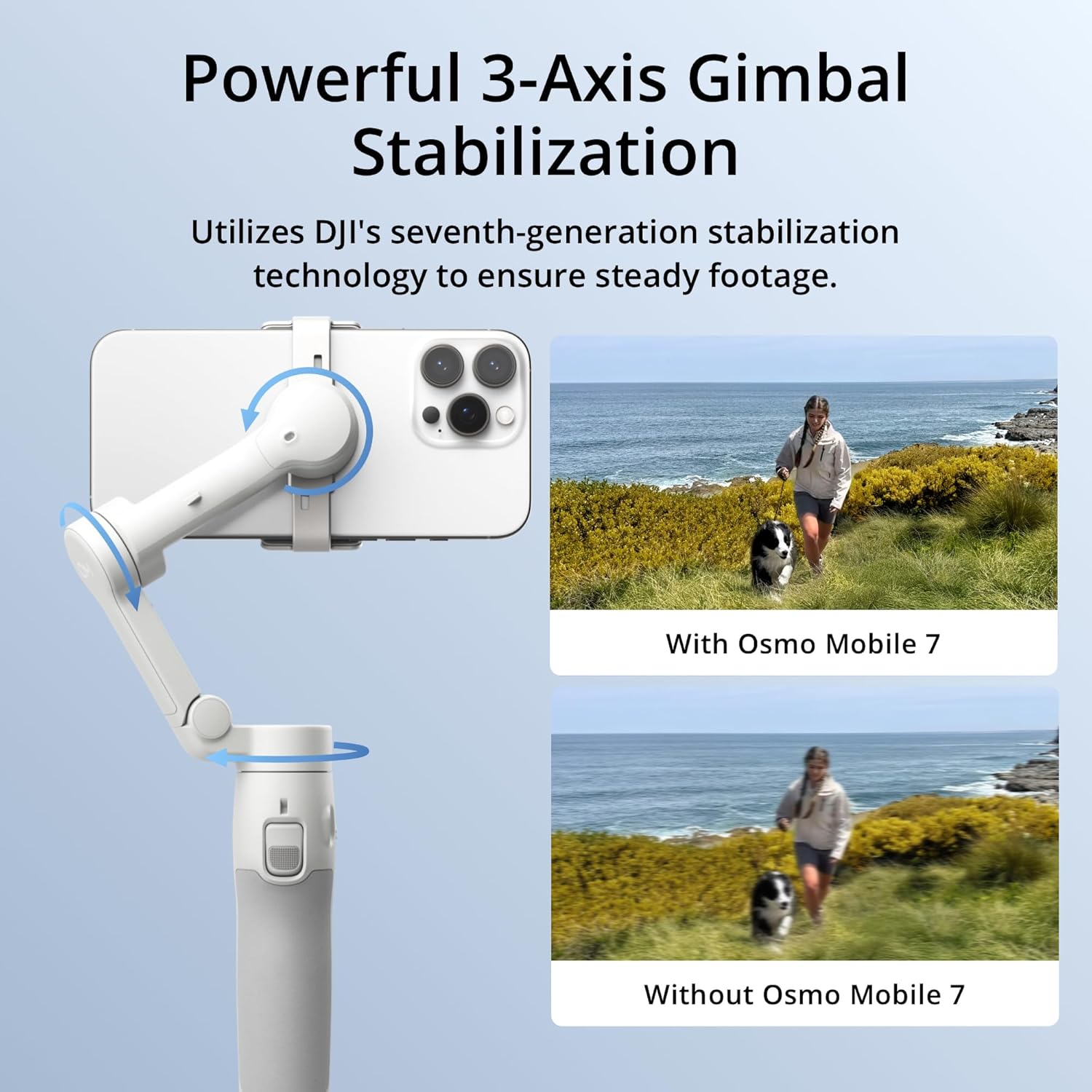 DJI Osmo Mobile 7 Gimbal Stabi - Photography Basics recension och pris