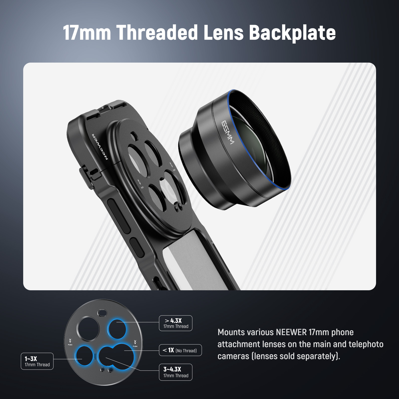 NEEWER Phone Cage Video Rig Ca - Photography Kit Xiaomi 15 Ultra recension och pris