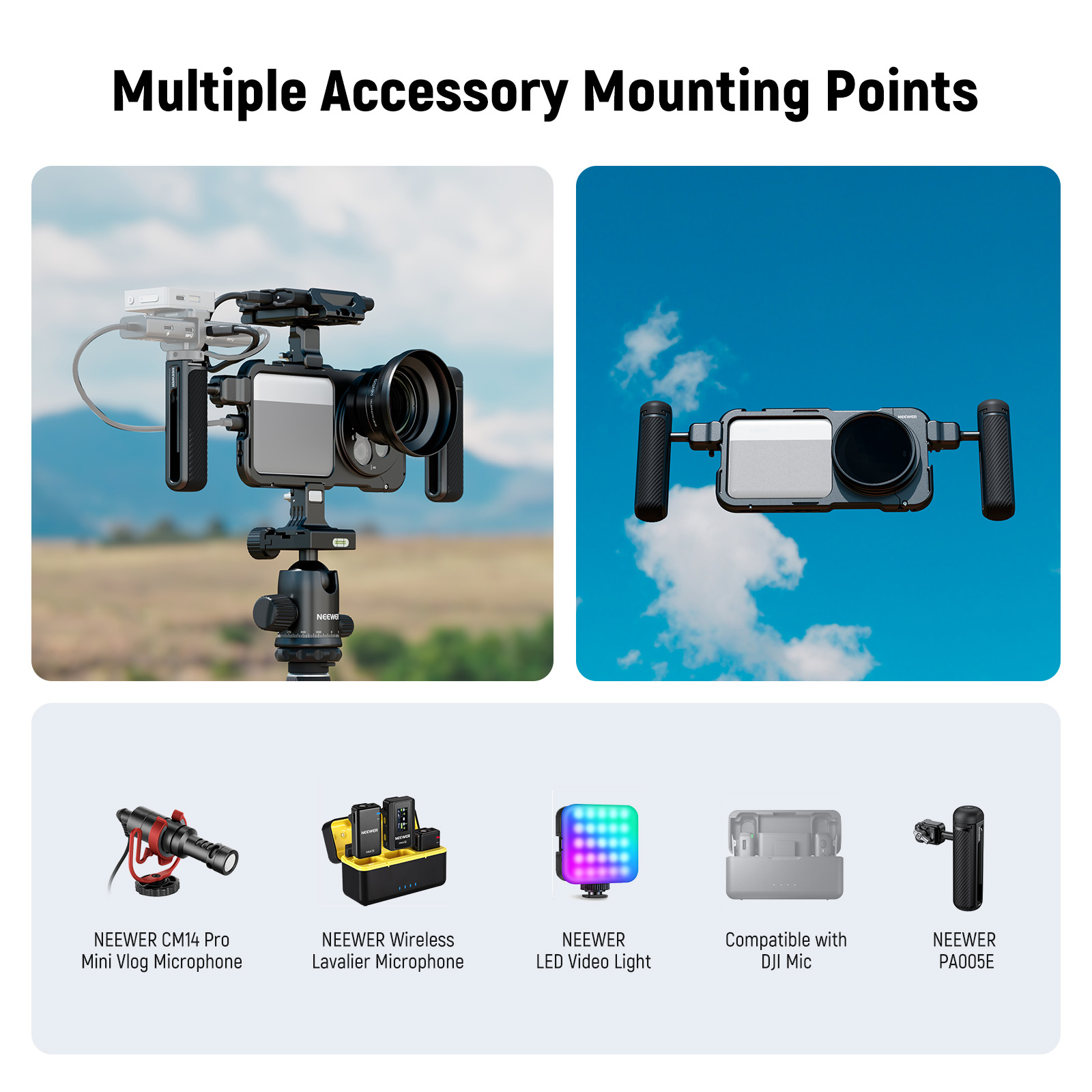 NEEWER Phone Cage Video Rig Ca - Photography Kit Xiaomi 15 Ultra recension och pris