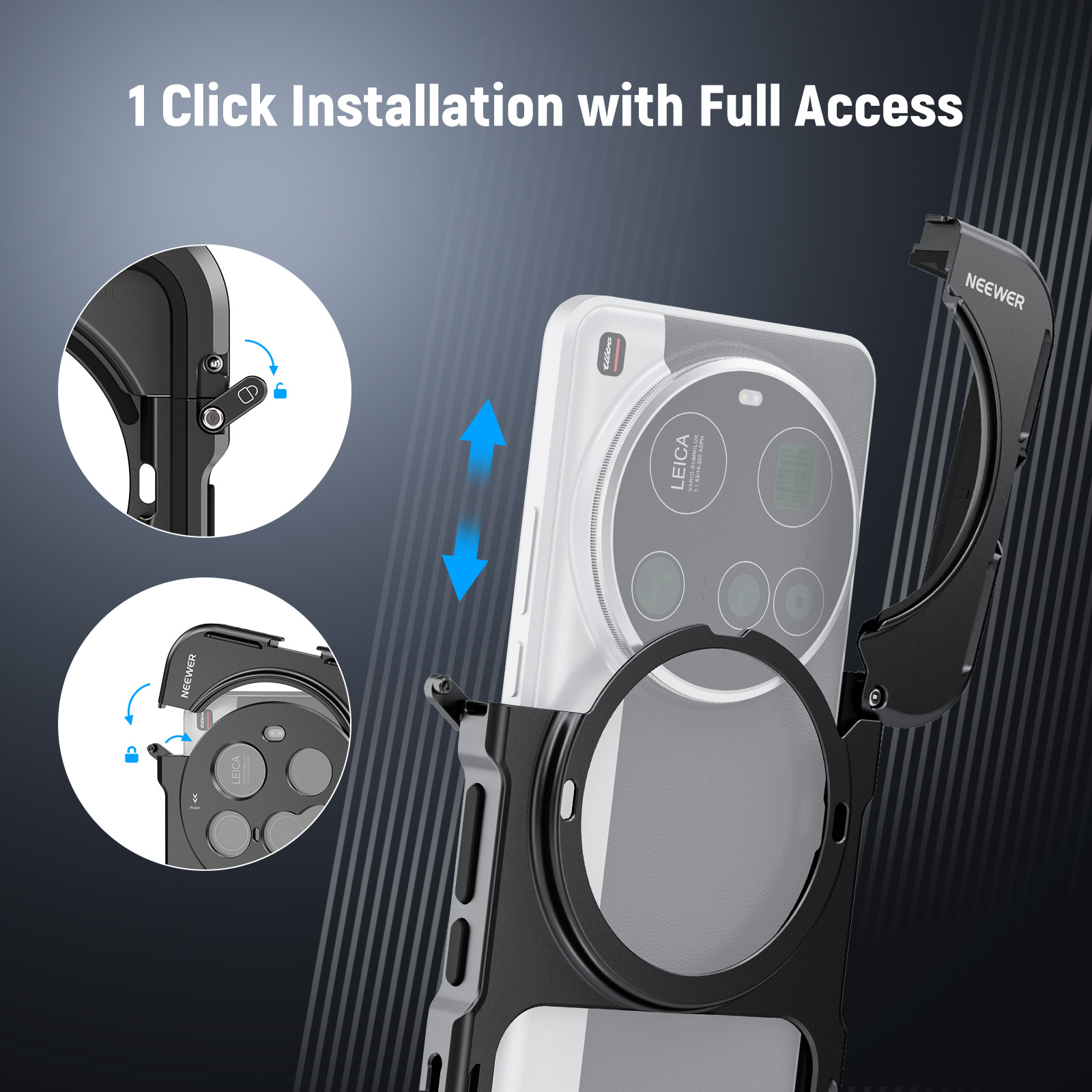 NEEWER Phone Cage Video Rig Ca - Photography Kit Xiaomi 15 Ultra recension och pris