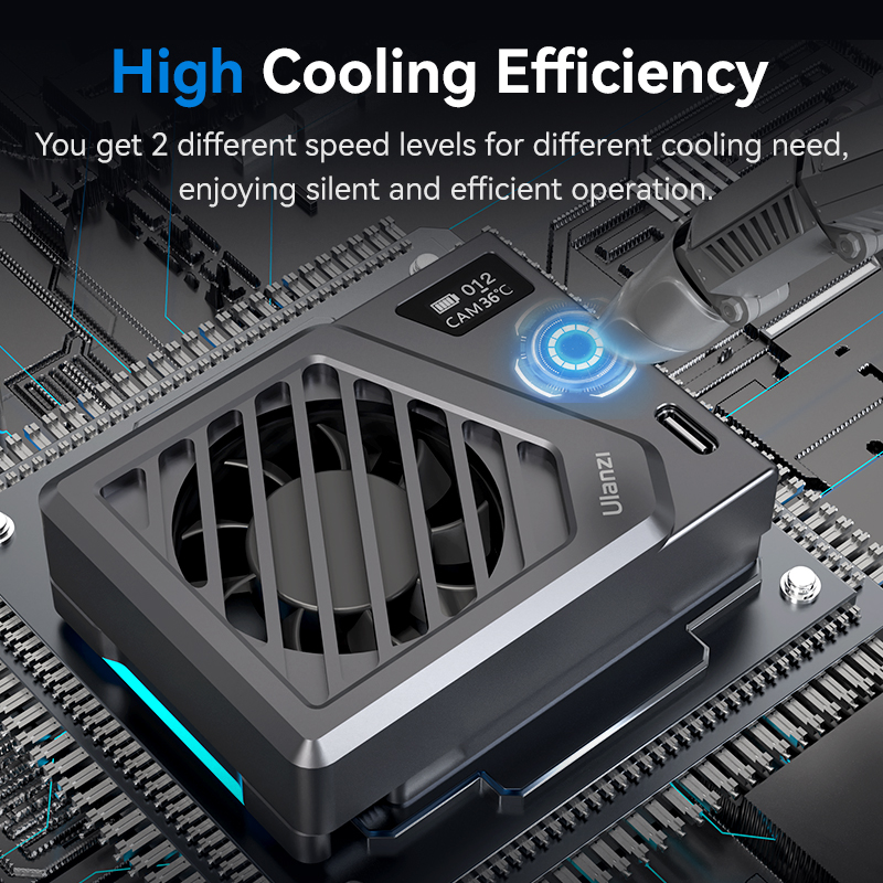 Ulanzi CA25 Camera Cooling Sys - Photography Zone System recension och pris