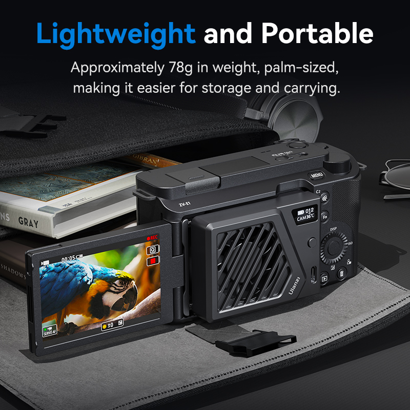 Ulanzi CA25 Camera Cooling Sys - Photography Zone System recension och pris