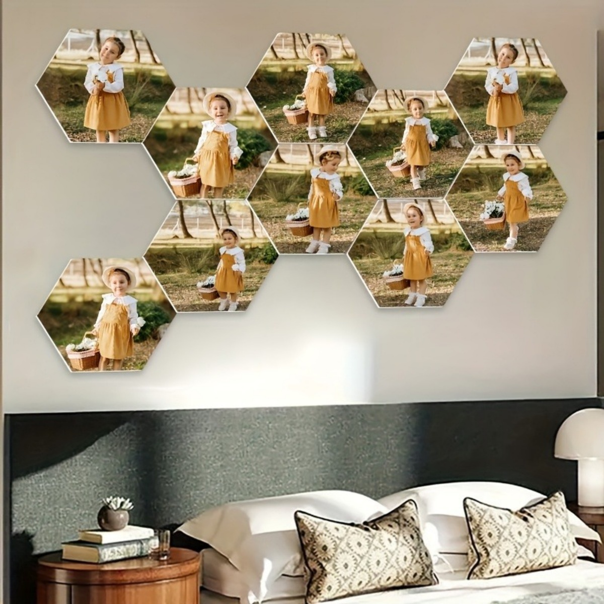 Custom Wall Decor — Modern Hex - Photography Ideas recension och pris