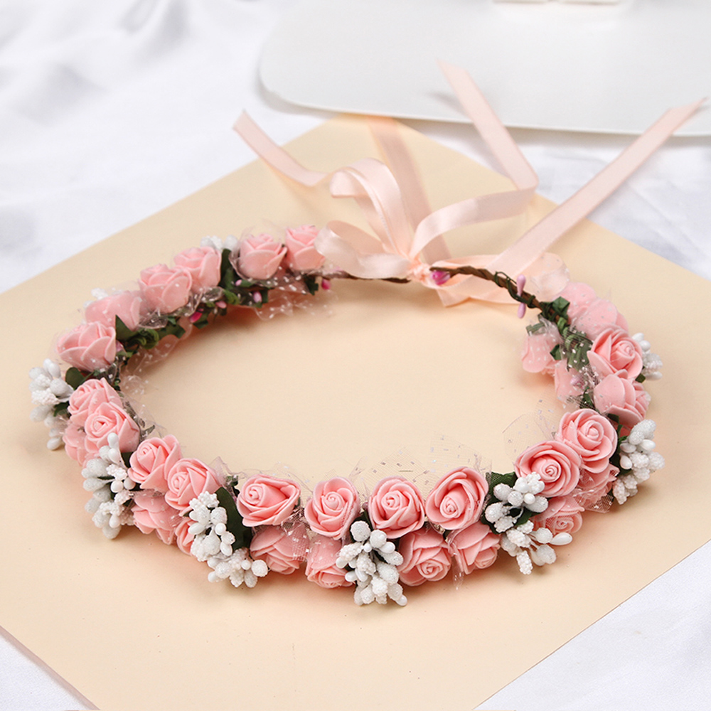 Fairy Flower Hair Crown Colorf - Photography Cheat Sheet recension och pris