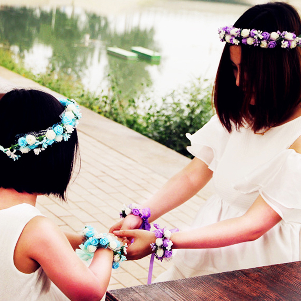 Fairy Flower Hair Crown Colorf - Photography Cheat Sheet recension och pris