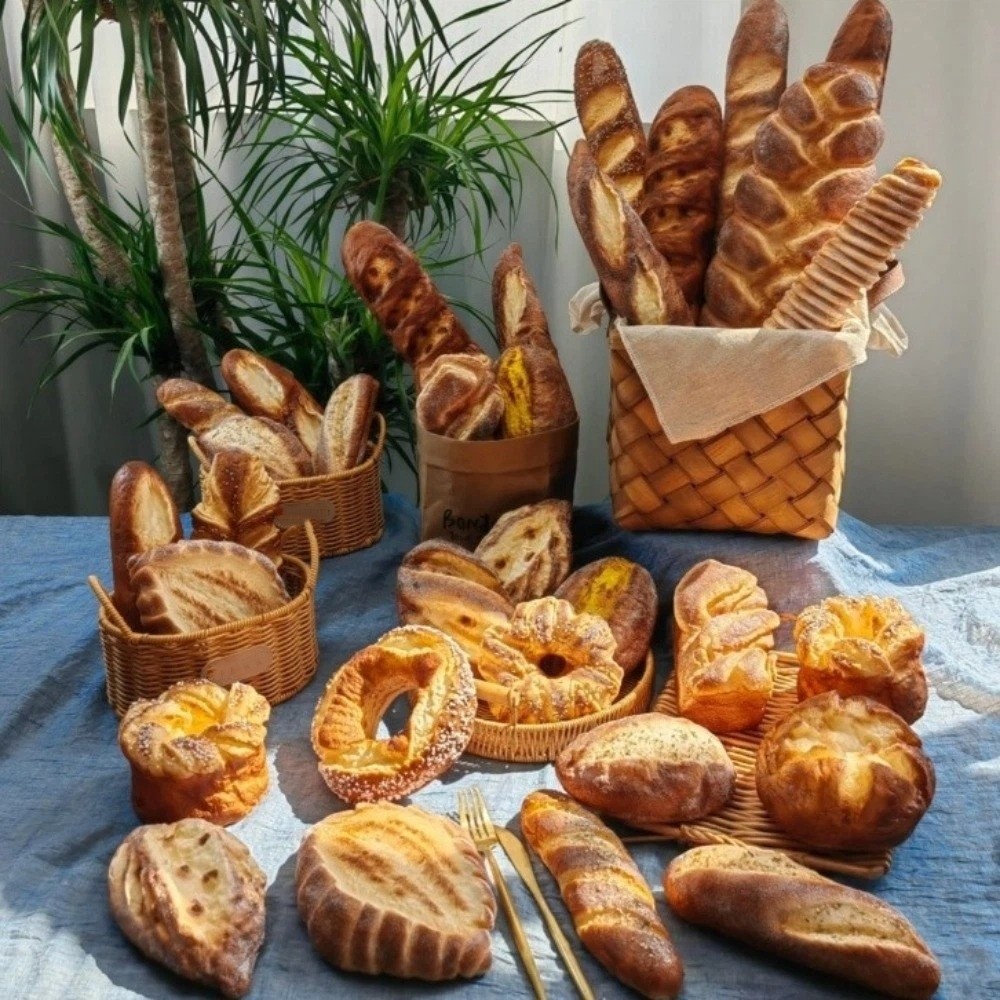 Soft PU Faux Bread Non-Toxic I - Photography Interest recension och pris