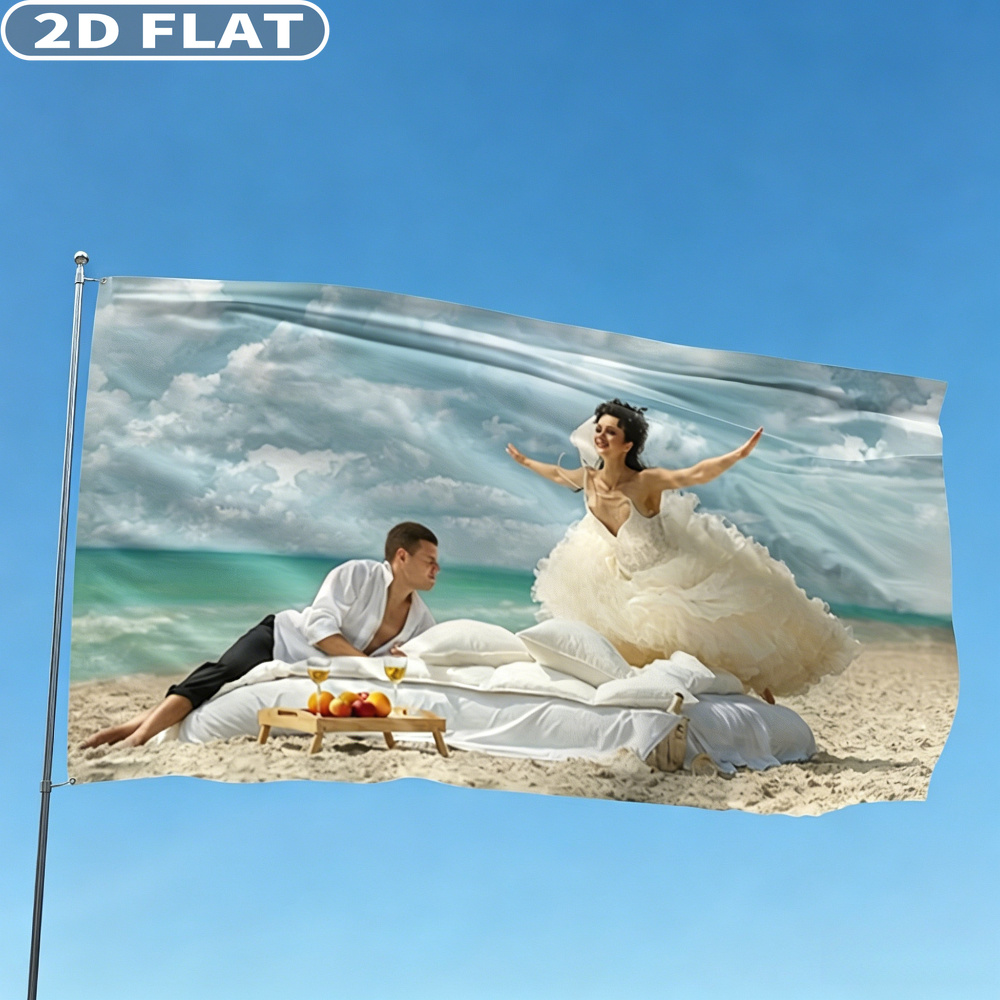 1pc 2D FLAT Personalized Singl - Photography Ideas recension och pris