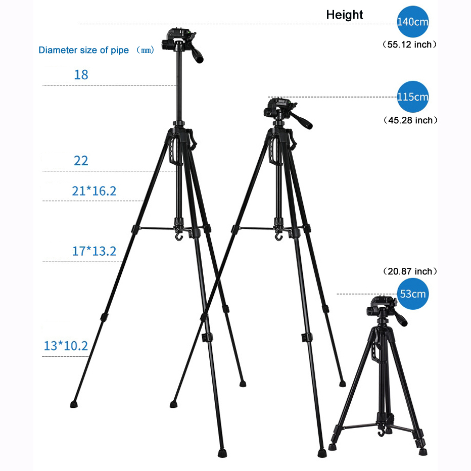 55inch Universal Tripod Stand  - Photography Basics recension och pris