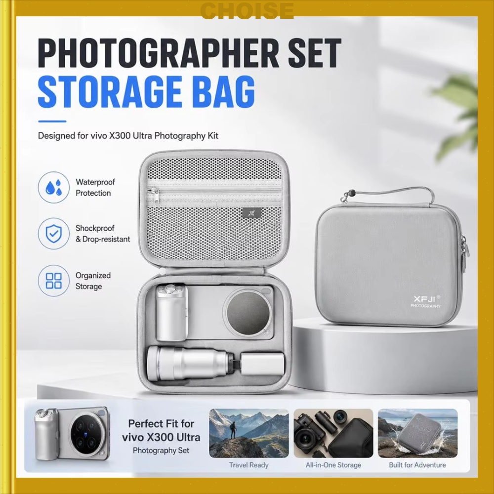 Opslagzaak voor Vivo X300 Ultr - Photography Kit X300 recension och pris