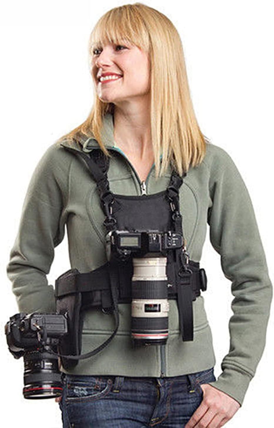 Carrying 2 DSLR Camera Double  - Photography Zone System recension och pris