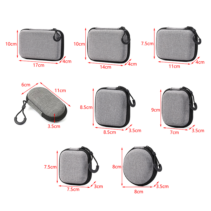 NEW Portable Shockproof Headph - Memory Card Case recension och pris