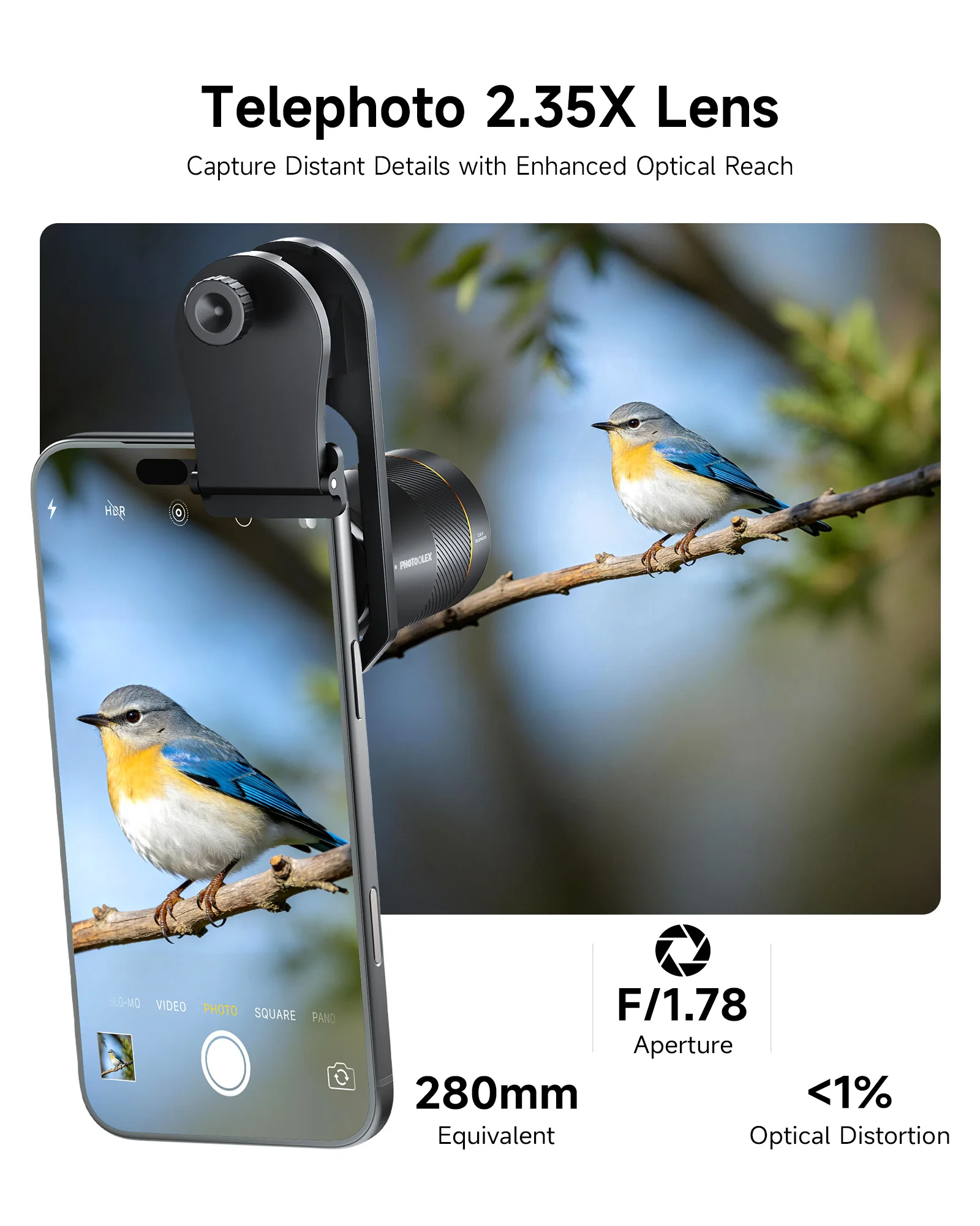 PHOTOOLEX 2X Magnification Pho - Photography Kit Xiaomi 15T Pro recension och pris