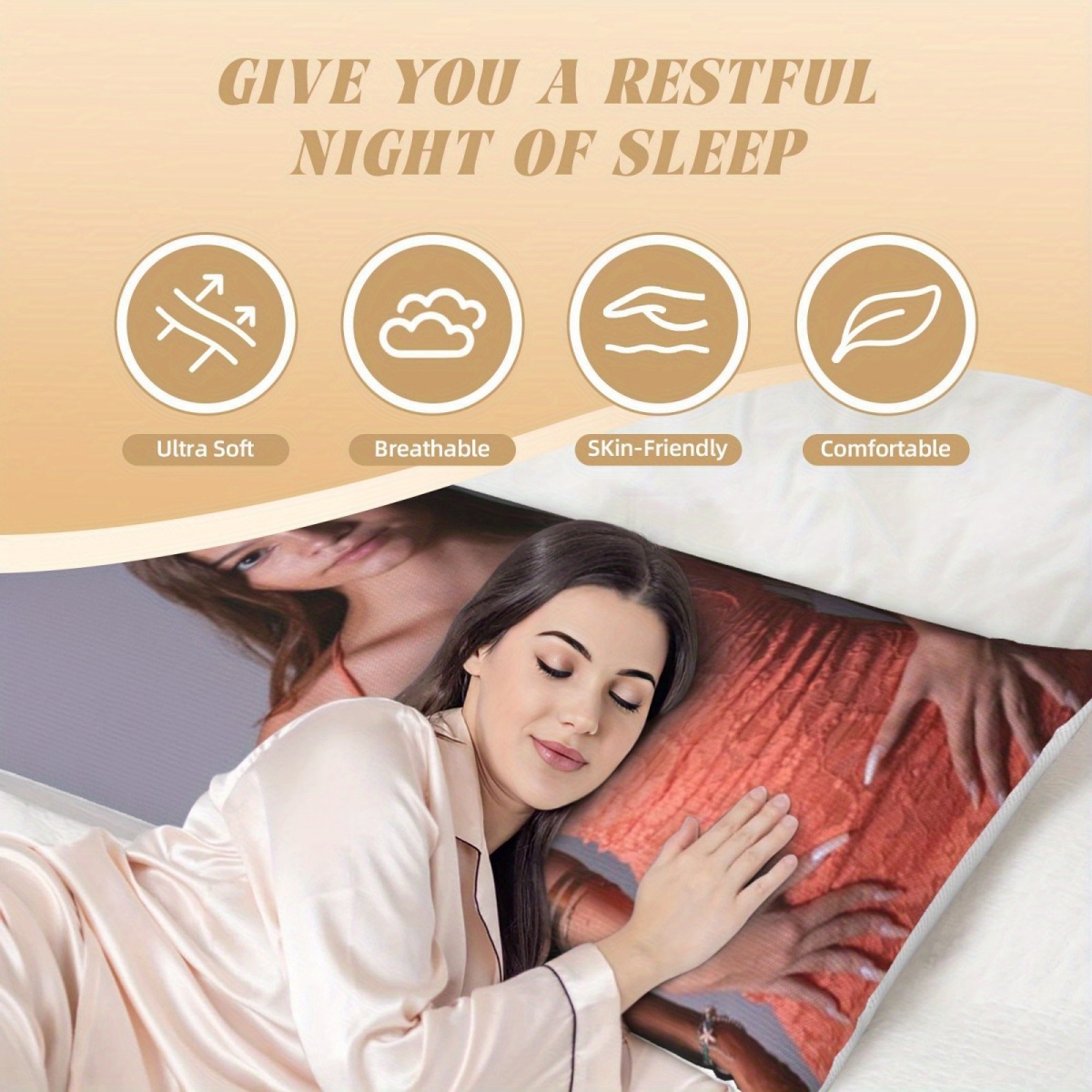 1 Custom Photo Body Pillowcase - Photography Ideas recension och pris