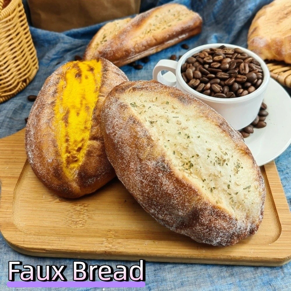 Durable Soft PU Faux Bread Rea - Photography Interest recension och pris