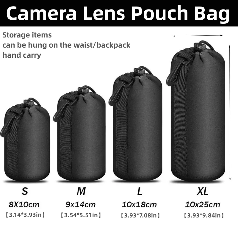 RF11 Camera Lens Pouch Bag Wat - Photography Zone System recension och pris